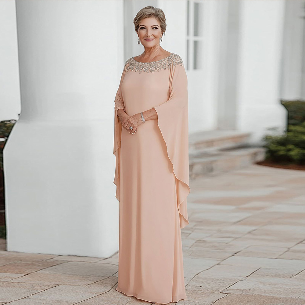 Men'S Formal Wear For Wedding Guest - Düğünler için Uzun Gelin Annesi Elbisesi