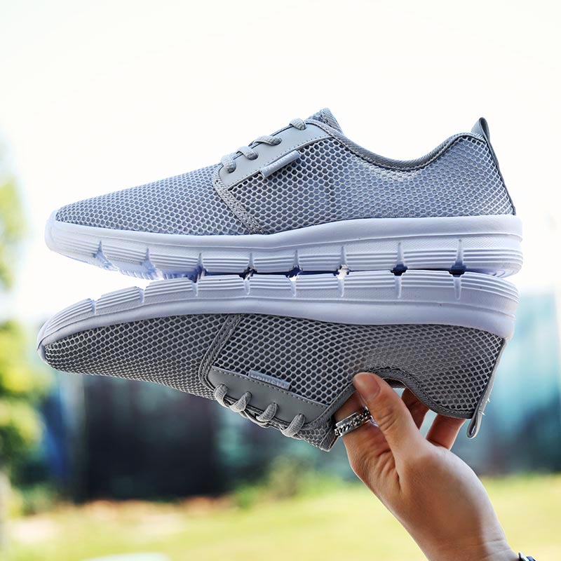 Men'S Formal Wear Outlet - Büyük boy yaz nefes erkek Sneakers