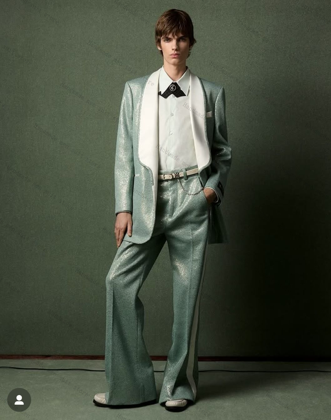 Glitter Pullu Erkek Takım Elbi - Men Formal Wear Wedding Guest incelemesi ve fiyatı