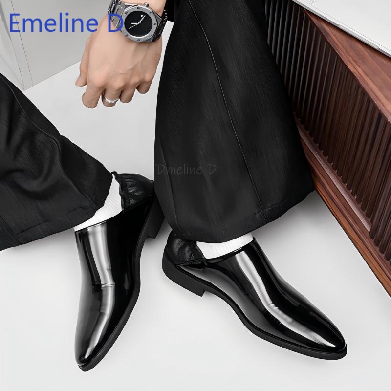 Erkek Parlak Rugan Deri Loafer - Men'S Urban Formal Wear incelemesi ve fiyatı