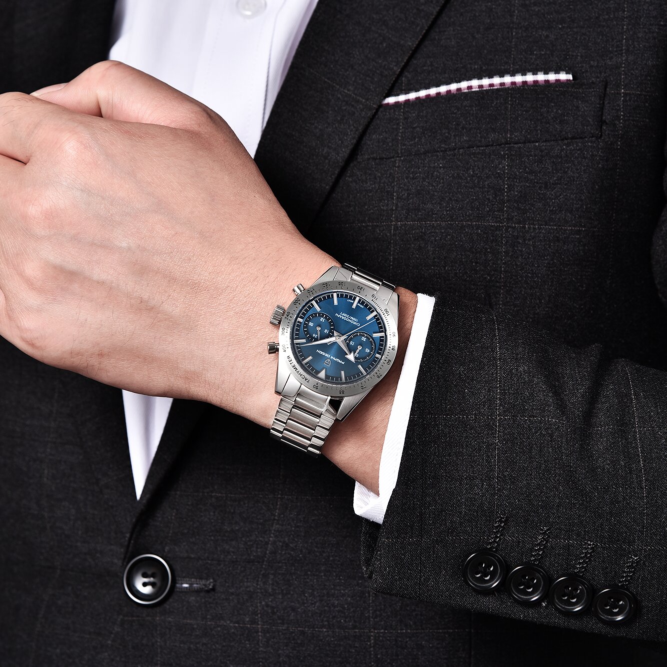PAGANI DESIGN Premium Lüks Zar - Men'S Formal Wear Watches incelemesi ve fiyatı