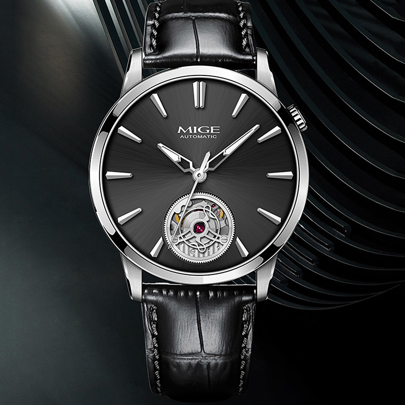 MIGE Slim Erkekler Hollow Otom - Men'S Formal Wear Watches incelemesi ve fiyatı