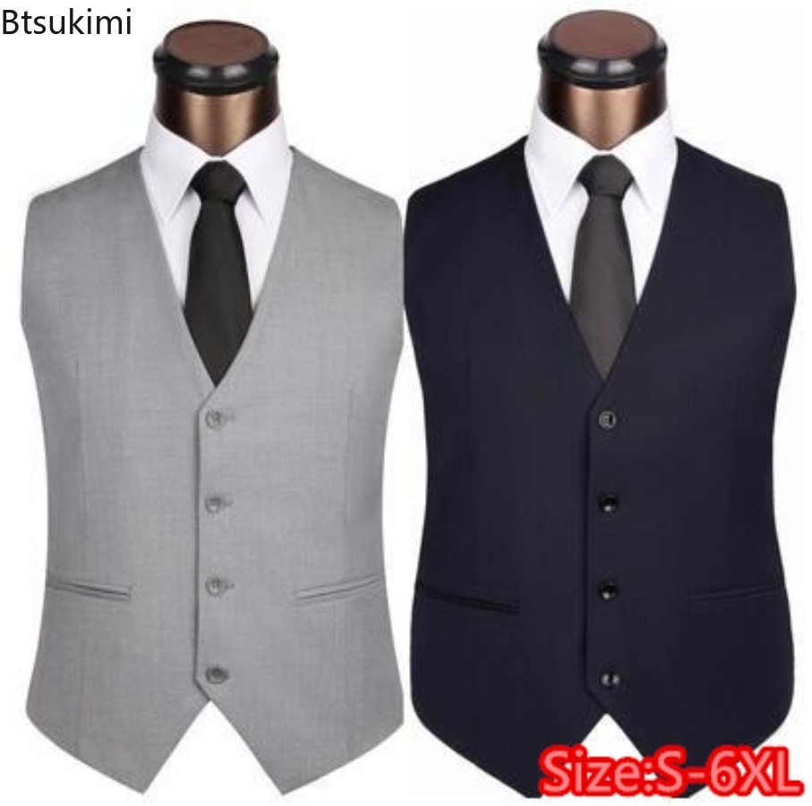 S-6XL Artı Boyutu erkek Kore S - Men Formal Wear Vest incelemesi ve fiyatı