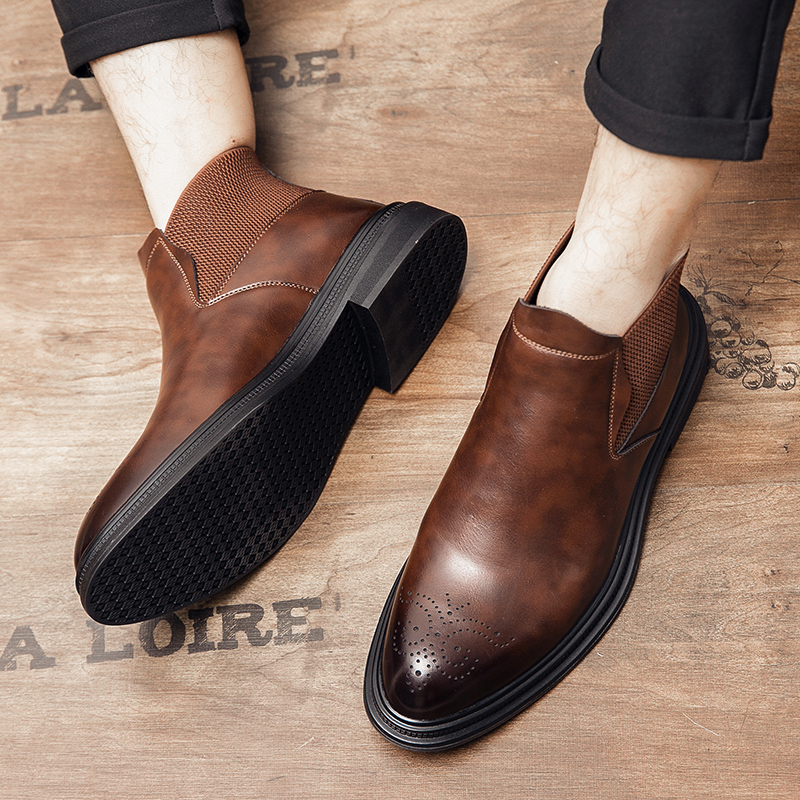 Yüksek bilekli deri ayakkabıla - Men'S Style Formal Wear incelemesi ve fiyatı