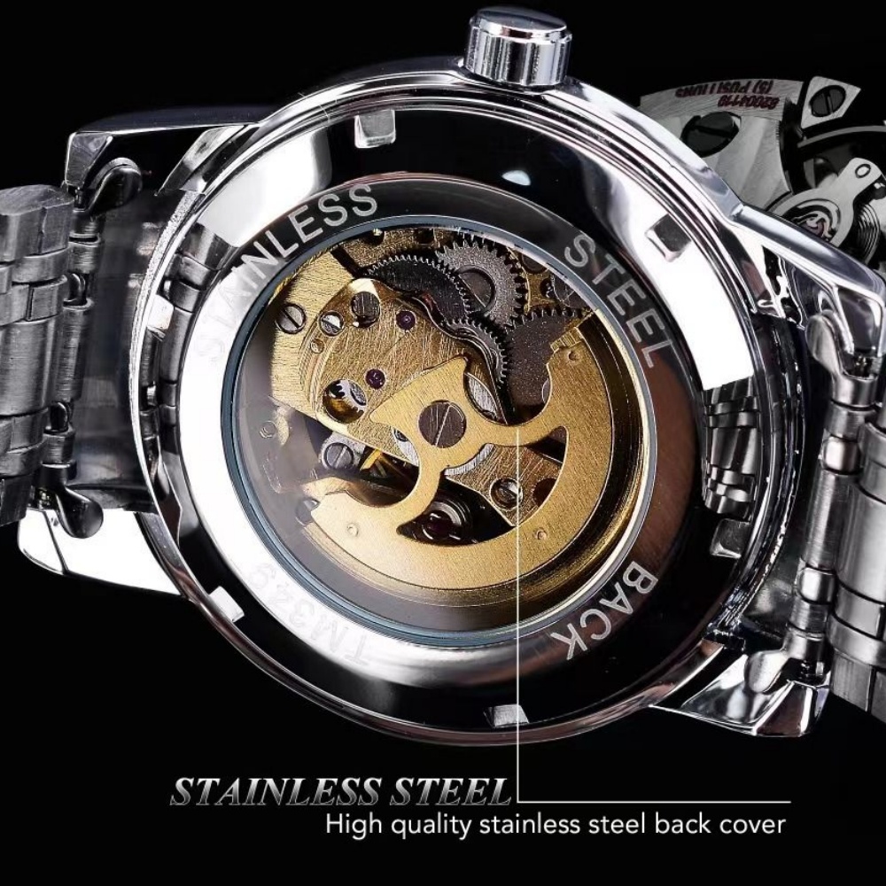 Erkek Lüks Otomatik Mekanik Sa - Men'S Formal Wear Watches incelemesi ve fiyatı