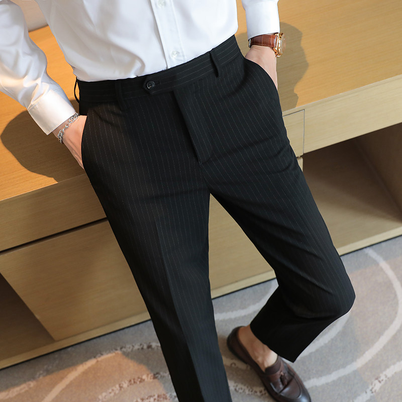 Erkek Premium Çizgili Pantolon - Men'S Urban Formal Wear incelemesi ve fiyatı