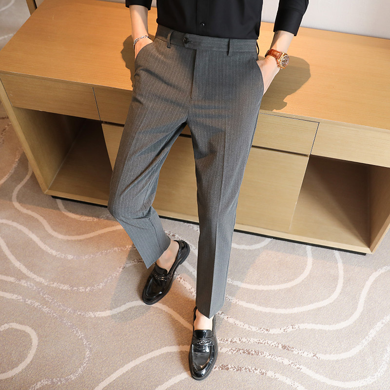 Erkek Premium Çizgili Pantolon - Men'S Urban Formal Wear incelemesi ve fiyatı
